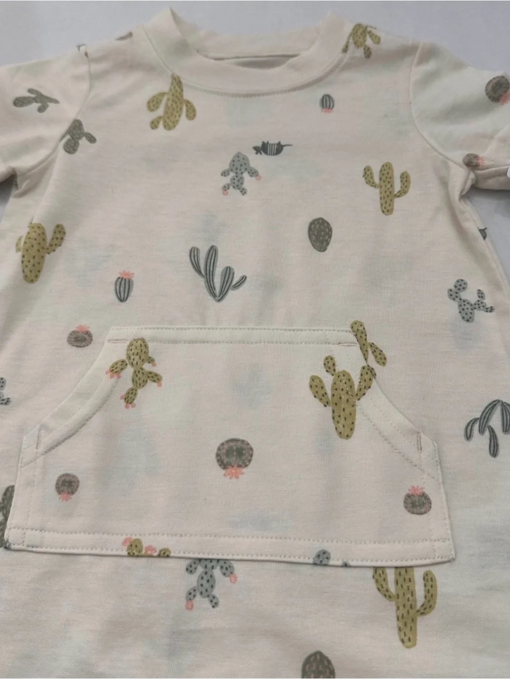 Carter's Child of Mine Baby Boy Cactus Print Romper, 3/6 Months
